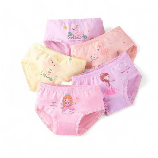 Girls Underwear Set of 5 Pcs
