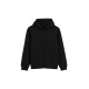 Boys Hooded Black Jacket with Zipper