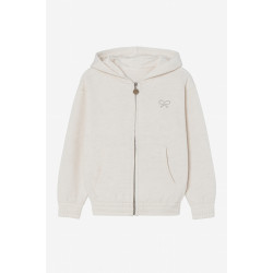 Girls Hooded Paige Jacket with Zipper