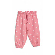 Babygirls Printed Pink Pants