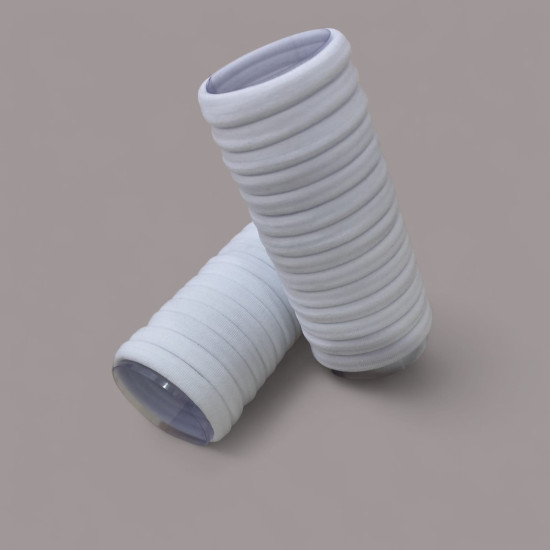 White Hair Bands Box (Big)