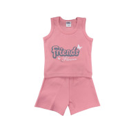 Baby Girls Sleeveless Pajama Set
