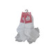 Girls White Frill Socks