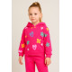 Hooded Floral Winter Set for Girls