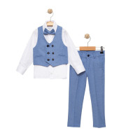 Boys Long Sleeved Vest Set