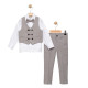 Boys Long Sleeved Vest Set