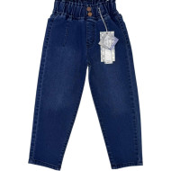 Jeans for Girls with Elastic Waist