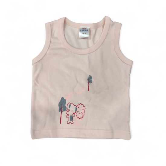 Baby Girls Sleeveless Pajama Set