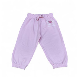 Babygirls Printed Light Pink Pants