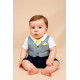 Blue Short Sleeve Boys Set