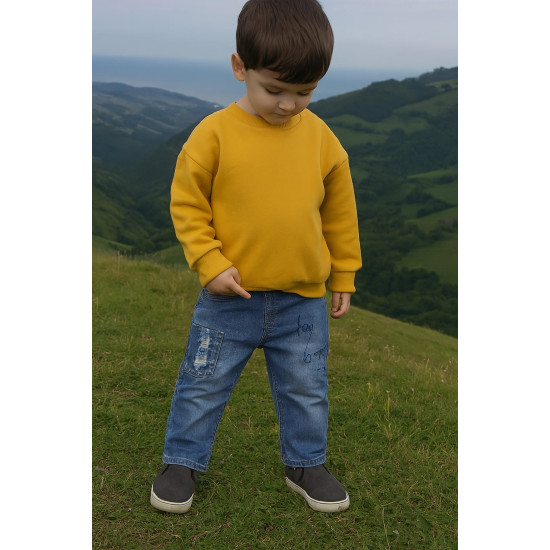 Boys Jeans Pants Blue Colored