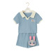 Girls Blue Summer Set with Bag